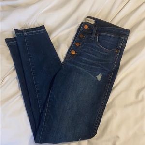 Madewell High Rise Skinny Jeans